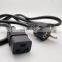 Factory Price Flexible Multicore 15 AWG  Eu Power Cable IEC 320 C19 Power Cord Cable