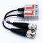 Cheap Price Single Channel 3mp 2mp 1080p HD Passive CCTV Video Balun For Cat5 Cat5e Cat6