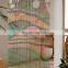 Handmade Organic Bamboo Beaded Door Curtain New Style Beaded Painted Door Curtain Wholesale
