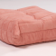 Togo Fireside Chair  Soft Mohair Lounge Chair Lazy Floor Sofa Accent Bean Bag Couch for Living Room Corner Chair