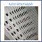 Folding filter paper paint mist filter paper W-type paint filter paper
