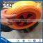 High Flexibility PU Foam Flat Free Wheel Wheelbarrow Wagon Solid Wheel 3.50-8