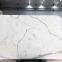 Italian calacatta white marble slabs luxury material