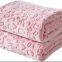 Super Soft Lightweight Flannel Fleece Leopard Print Queen Size Plush Blanket for Bed or Couch in Pink