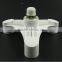 Factory price, B22-3E27/B22-4E27 4 in 1Conversion lamp holder with CE Rohs