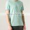 Plain light blue o-neck men t-shirt custom wholesale