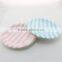 9 Inch Pink&White Striped Round Wedding Party Paper Plates,Paper Dish China Wholesales                        
                                                Quality Choice