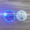 ABS plastic flashing LED lights music sound badge