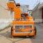 FL1-20 electric motor interlocking block making machine with car tire and tractor