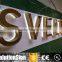 Custom led backlit stainless steel signs channel letters