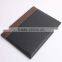 Fashion unique design handmade multicolor leather service guide folder