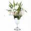 Home decor hand painted ceramic flower vase