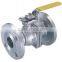 manual operation 2-PC stainless steel medium/low pressure flanged ball valve apply to gas/water/oil