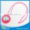 Newest colorful necklace quartz silicone pocket watch