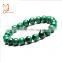 High quality natural stone bracelet malachite round beads bracelet jewelry