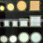 Modern residential white body recessed 18W led panel lamp round