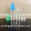 10ml 30ml 50ml e liquid e juice small plastic PET dropper bottle