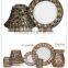 Dia 15 cm Tempered Glass Candle Mosaic Glass Tray