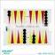 Independent Research And Development Acrylic Leather Backgammon Set With Lucite