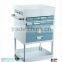 BK818 hospital laundry metal trolley with wheels