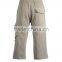 Men's 100% cotton knit terry garment dyed technics with patch pocket pirate shorts