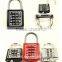 Colorful 10 Digit Code Small Padlock