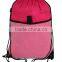 Promotion drawstring mesh pocket bag made in china