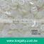 (#P1040R2-4HS) Stock Available Cream Imitation Shell 18L 4 Holes Round Fancy Shirt Button