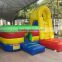 2015 Attractive inflatables bouncer castle with slide