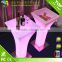 Decoration waterproof LED bar furniture /bar table/used nightclub furniture for sale