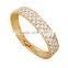 2015 new 18k Thick gold bracelet and diamond drop oil bracelet