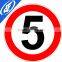 Reflective adhesive Diversion ends traffic sign
