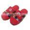 High Quality plaid patch bear wholesale kids indoor eva slipper