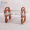 New design high quality wooden dish rack with single plastic tray