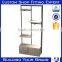 New wooden moving display shelf for plates management system
