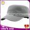 Plain Flat Top Military Cap