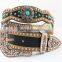 Rhinestone belts for women with flower shape accessories