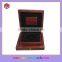 Custom coin medal packaging antique wood box coin