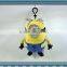 Promotioanl Wholesale Unique Plush Animal Soft Toy Keychain For Crane Machine