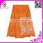 Embeoidery wedding african fashion peach cord lace for garments