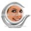 Hot Selling Double Sides ABS 360 Degree Rotating LED Light Magnifying Makeup Mirror