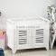 2015 factory made colorful wooden home furniture shoe cabinet