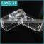 Machine Made Clear Crystal Square Glass Butter Dish