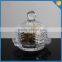 LXHY-CE0821High quality small novelty butter dish with clear crystal cover