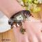 Promotional Cheap Leather Bracelet Wrist Watch For Wholesale