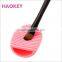 black OPP package make up brush cleaner