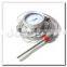 High quality all stainless steel capillary remote reading thermometer with flange