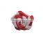 individual design two color pretty rose shape flower printed ribbon