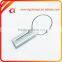 Hot Sale Customized logo Stainless Steel Luggage Tag with Strape and wirerope