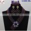 CJ1243(99-113) Africa newest design of the fashion beads jewelry sets for young lady women to party